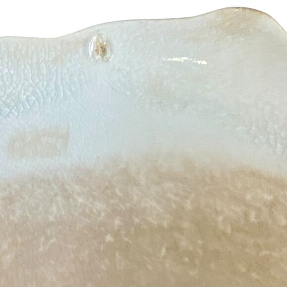 Vintage Porcelain Serving Bowl Stamped Sterling China Grape Pattern Fruit Bowl - Picture 5 of 8